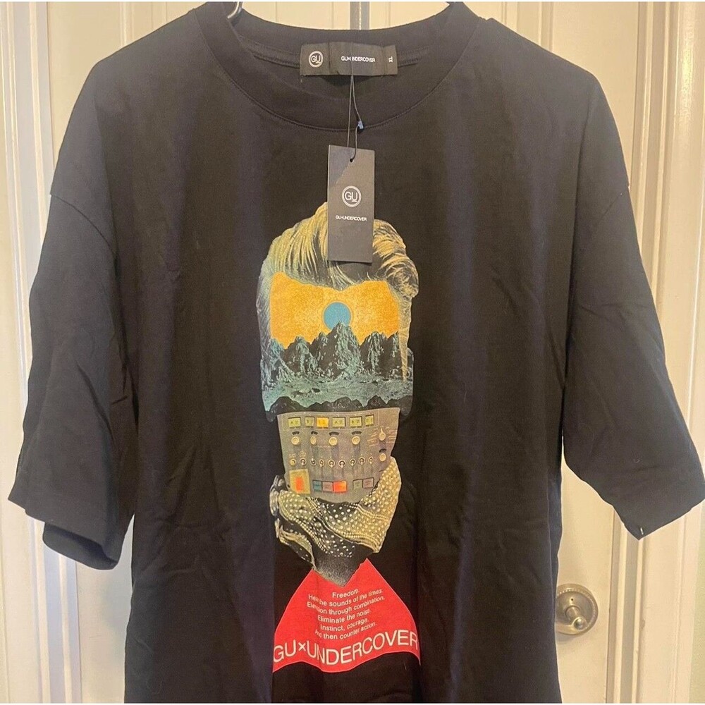 gu x undercover Mens XL collabo streewear Graphic T Brand New